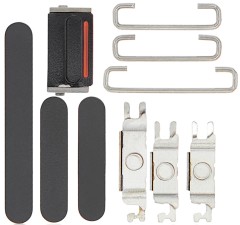 Przyciski Power i Volume i Switch guzik do iPhone 13 | 13 Mini, Czarne