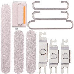 Przyciski Power i Volume i Switch guzik do iPhone 14 | 14 Plus, Białe