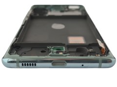 ORG Wyświetlacz LCD oryginalny z ramką Samsung Galaxy S20 FE 4G/5G, Zielony