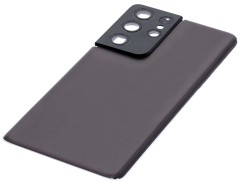 HQ Klapka PREMIUM tył plecki do Samsung Galaxy S21 Ultra (brązowa)