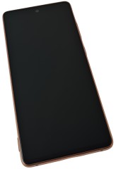 ORG Wyświetlacz LCD oryginalny ramka Samsung Galaxy S20 FE(5G) pomarańczowy