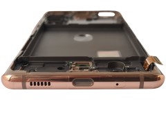 ORG Wyświetlacz LCD oryginalny ramka Samsung Galaxy S20 FE(5G) pomarańczowy