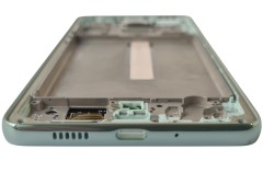 ORG Wyświetlacz LCD oryginalny z ramką Samsung Galaxy A73 5G (A736) miętowy