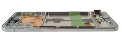 ORG Wyświetlacz LCD oryginalny z ramką Samsung Galaxy A90 (A908) biały