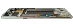 ORG Wyświetlacz LCD oryginalny z ramką do Samsung Galaxy S8 SM-G950 srebrny