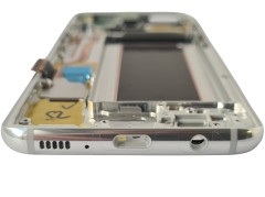 ORG Wyświetlacz LCD oryginalny z ramką do Samsung Galaxy S8 SM-G950 srebrny