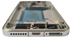 ORG Wyświetlacz LCD oryginalny z ramką do Xiaomi 14 5G (biały)
