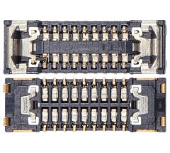 Konektor FPC złącze na pł. od złącza kamery Wide iPhone 15 Pro | 15 Pro Max
