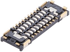 Konektor FPC złącze na pł. od złącza kamery Wide iPhone 15 Pro | 15 Pro Max