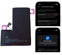 Bateria bez komunikatu, z kondycją, większa pojemność do iPhone 15 Pro