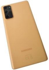 ORG Klapka tył obudowa plecki oryginał do Samsung Galaxy S20 FE, pomarańcz