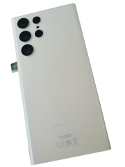 ORG Klapka tył obudowa plecki oryginał do Samsung Galaxy S22 Ultra, biała
