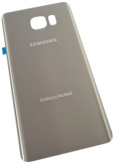 ORG Klapka tył obudowa plecki oryginał do Samsung Galaxy Note 5, złota