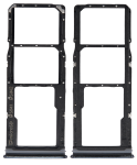 Szufladka tacka uchwyt karty SIM do Samsung Galaxy A9, Czarna