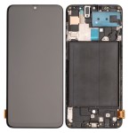 Zamienny LCD incell z ramką do Samsung A70