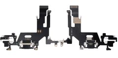 Gniazdo ładowania złącze USB mikrofon do Apple iPhone 11, czarne