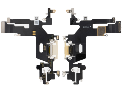 HQ Złącze ładowania USB do Apple iPhone 11, Białe (White)