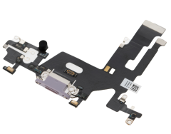 HQ Złącze ładowania USB do Apple iPhone 11, Fioletowe (Purple)