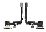Gniazdo ładowania złącze USB mikrofon do Apple iPhone 16 Pro, czarne