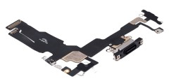 Gniazdo ładowania złącze USB mikrofon do Apple iPhone 15, czarne