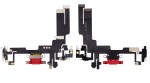 Gniazdo ładowania złącze USB mikrofon do Apple iPhone 14, czerwone