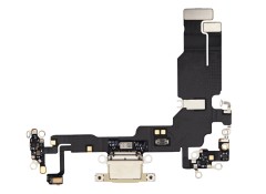 HQ Złącze ładowania USB do Apple iPhone 15 (Żółte)