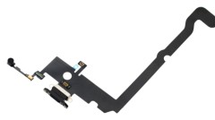 HQ Gniazdo ładowania złącze ładowania USB mikrofon do iPhone XS MAX, Czarne
