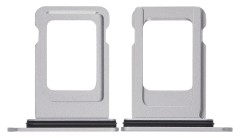 Szufladka tacka uchwyt karty SIM do iPhone 17 Pro (Max) Srebrny