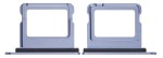 Szufladka tacka uchwyt karty SIM do iPhone 17, Niebieska