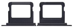 Szufladka tacka uchwyt karty SIM do iPhone 17, Czarna