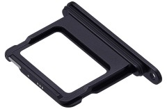 Szufladka tacka uchwyt karty SIM do iPhone 17, Czarna