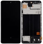 HQ Wyświetlacz LCD OLED z ramką do Samsung Galaxy A51 4G (SM-A515F)
