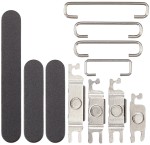 Przyciski Power i Volume i Action guzik do iPhone 17 (Czarne)