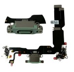 ORG Złącze ładowanie USB oryginalne demont do iPhone 15 Plus (Zielone)