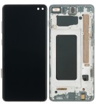 Wyświetlacz LCD TFT z ramką do Samsung Galaxy S10+ (SM-G975) czarny