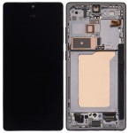 HQ Wyświetlacz LCD OLED z ramką do  Samsung Galaxy S25 Ultra, Jetblack