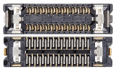 Konektor FPC złącze od LCD na pł. iPhone 16 / 16 Plus