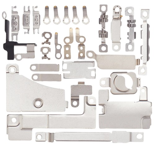 Zestaw metalowych blaszek komplet blaszki do Apple iPhone 15 Plus