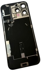ORG Plecki Grade A oryginalna klapka do iPhone 16 Pro Max, czarna