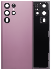 HQ Klapka PREMIUM tył plecki do Samsung Galaxy S22 Ultra (Burgundowa)