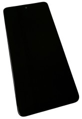 HQ Wyświetlacz LCD ekran z ramką do Oppo A98 5G, czarny