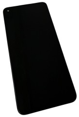 HQ Wyświetlacz LCD ekran z ramką do Oppo A96 4G, czarny