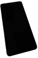 HQ Wyświetlacz LCD ekran z ramką do Oppo A60 5G | A3 5G, czarny