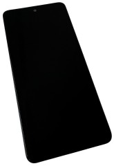 HQ Wyświetlacz LCD ekran z ramką do Oppo A58 4G, czarny