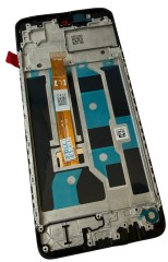 HQ Wyświetlacz LCD ekran z ramką do Oppo A40 | A40m | A3 (4G), czarny