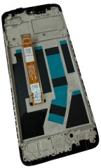 HQ Wyświetlacz LCD ekran z ramką do Oppo A18 | A38, czarny