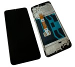 HQ Wyświetlacz LCD ekran z ramką do Oppo A15 | A15s, Czarny