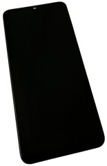 HQ Wyświetlacz LCD ekran z ramką do Oppo A15 | A15s, Czarny