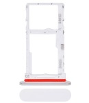 Szufladka tacka uchwyt na dwie karty Dual SIM do Sony Xperia 10 IV, biała