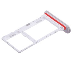 Szufladka tacka uchwyt na dwie karty Dual SIM do Sony Xperia 10 IV, biała